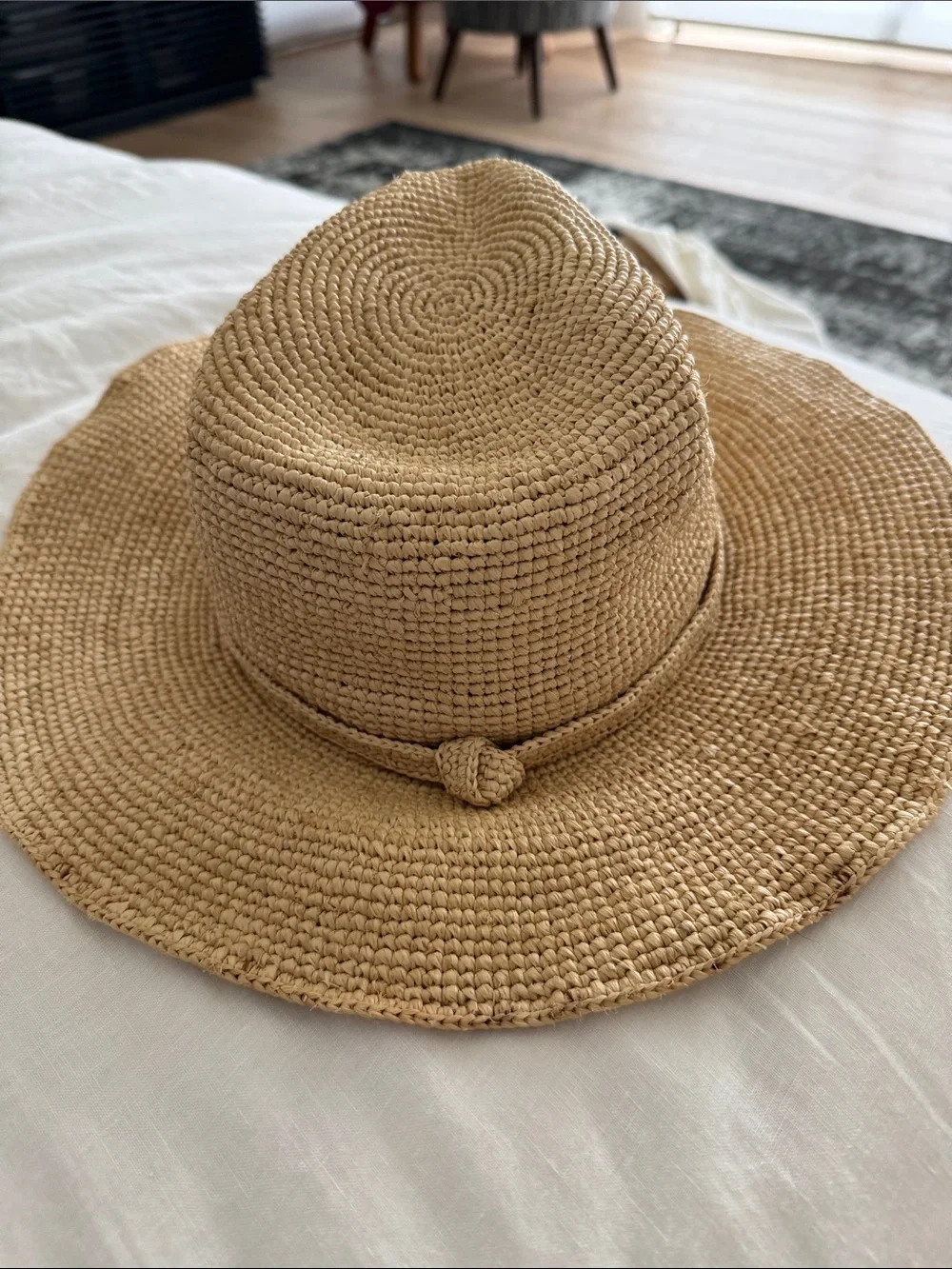 Janessa Leone Woven Straw Cowboy Hat
